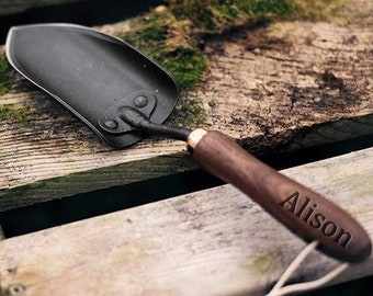 Personalized GARDEN TOOL TROWEL Gardening Shovel Custom Engraved Gifts for Him Dad Men Boyfriend Birthday Gifts for Her Mom Women Retirement