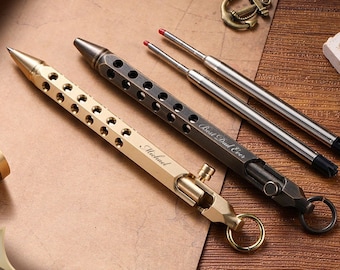 Personalized BOLT ACTION PEN Custom Pens Engraved Groomsmen Fathers Day Gifts for Him Dad Men Boyfriend Mothers Day Gift for Her Women Mom