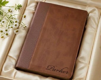 Personalized Leather NIV BIBLE Christian Graduation Gift for Him Dad Men Her Mom Women Wedding Pastor Keepsake Custom Engraved Engraved