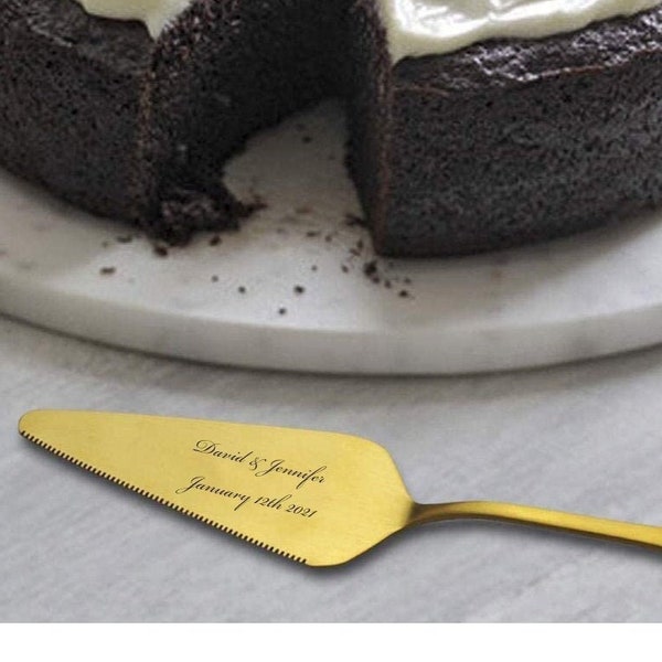 Cake Knife Etsy