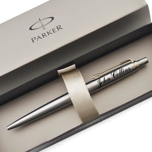 Personalized PENS PARKER JOTTER Custom Engraved Pen Graduation Gifts for Mom Dad Groomsmen Teacher Birthday Anniversary Wedding Mothers Day