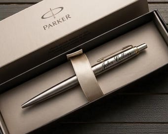 "Personalisierte Stift PARKER JOTTER Graduierung Lehrer Coach Groomsmen Geburtstagsgeschenk für Ihn Ihre Mutter Vater Männer Frauen Individuell graviert graviert