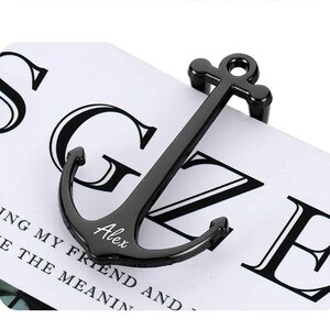 Personalized ANCHOR BOOKMARK Book Marks Teacher Gift for Him Dad Men ...