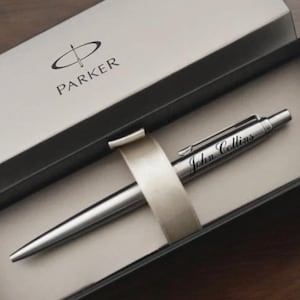 Gepersonaliseerde PENNEN PARKER JOTTER aangepaste gegraveerde pen leraar afstudeercadeau voor vader haar hem moeder mannen bruiloft bruidsjonkers Vaderdag verjaardag