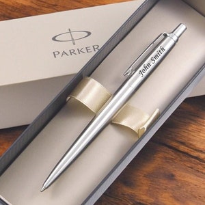 Personalisierte PENS PARKER JOTTER Benutzerdefinierte gravierte Stift Lehrer Abschluss Geschenk für Papa Ihre ihn Mama Männer Hochzeit Groomsmen Vatertag Geburtstag