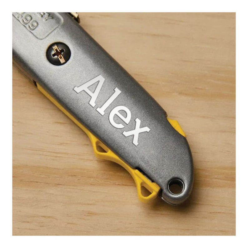 Personalized STANLEY BOX CUTTER Utility Blade Knive Tool Tools Etsy