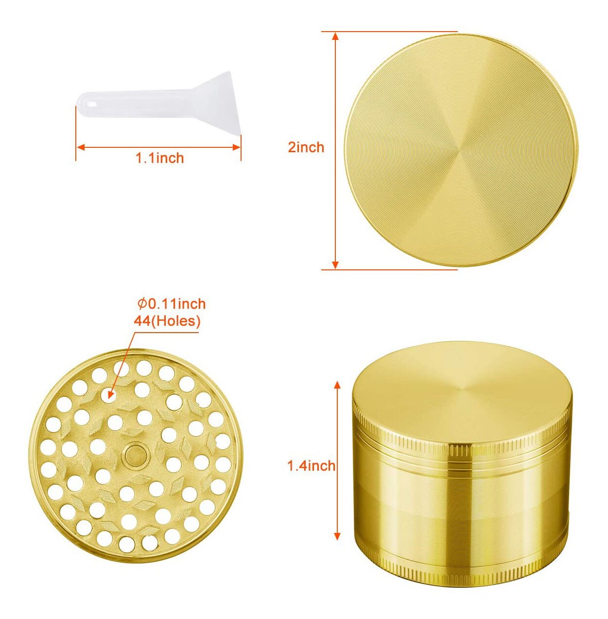 Personalized HERB GRINDER Custom Grinders Gifts for Him Her Etsy