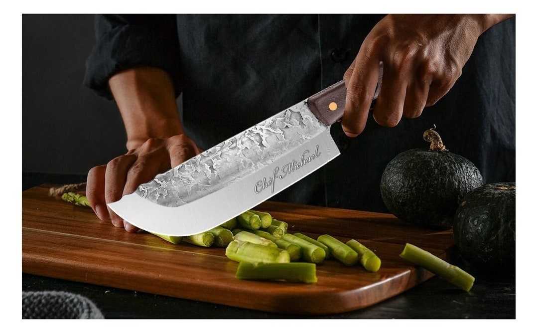 Personalized CHEF KNIFE Custom Engraved Chefs Knive Set Home Cooking