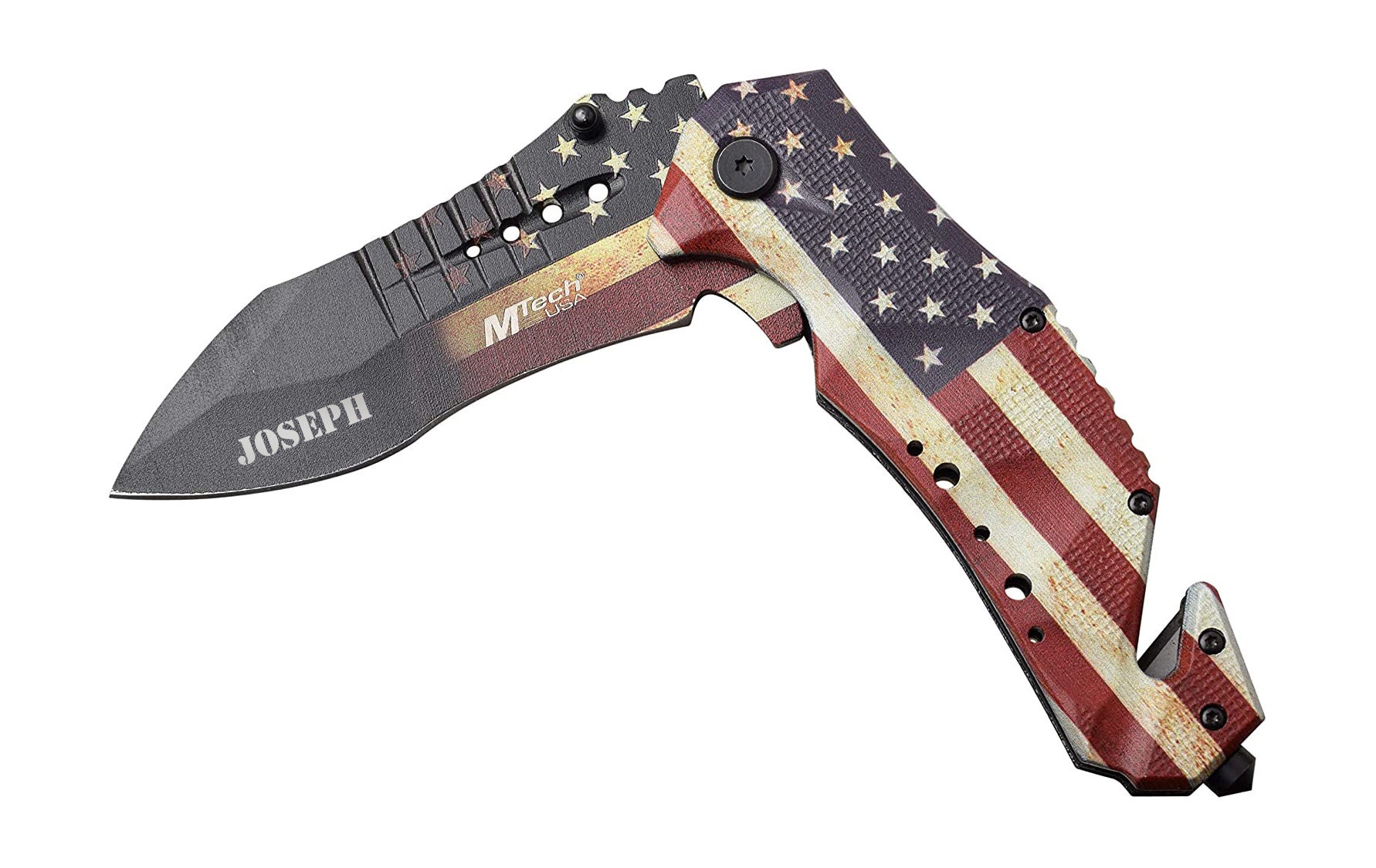 Personalized USA FLAG America Pocket Knife Multitool Multi Etsy