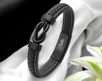 Personalized URN BRACELET Cremation Jewelry for Men Women Human Ashes Keepsake Dog Cat Hair Pet Memorial Sympathy Waterproof Custom Engraved