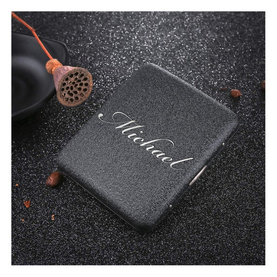 Personalized CIGARETTE CASE HOLDER Cigarettes Box Accessories Groomsmen  Birthday Gift for Him Dad Men Gift for Custom Boyfriend Mothers Day