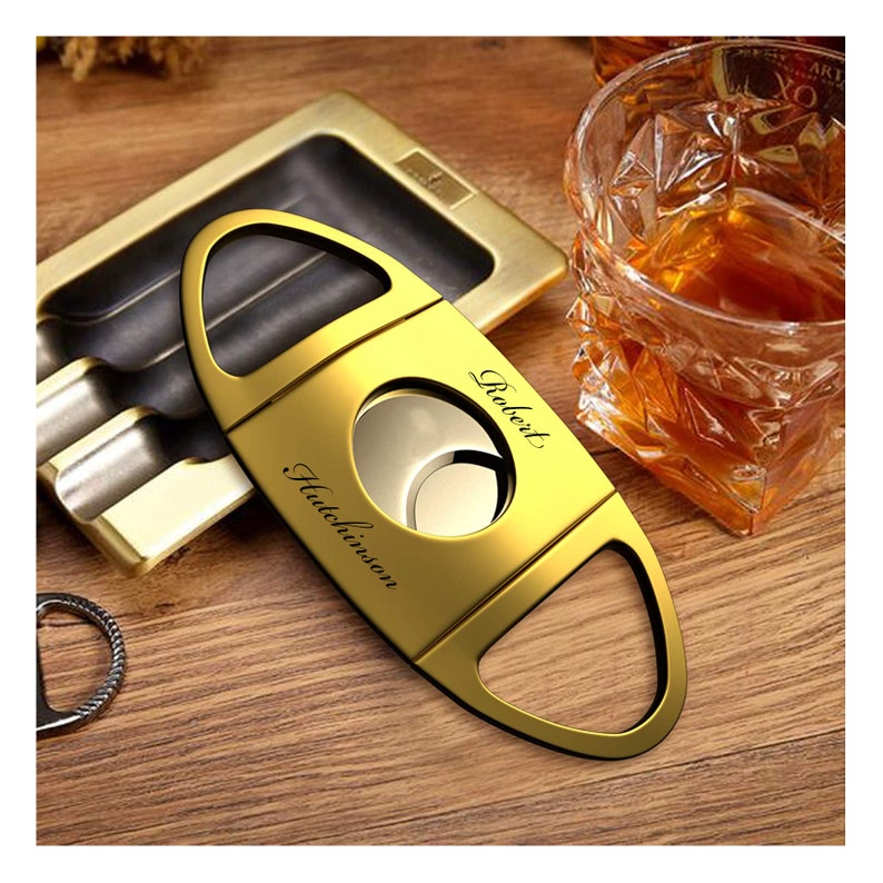 Personalized CIGAR CUTTER Custom Cutters Gifts for Him Men Etsy