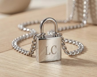 MASTER Padlock and Chain - Etsy