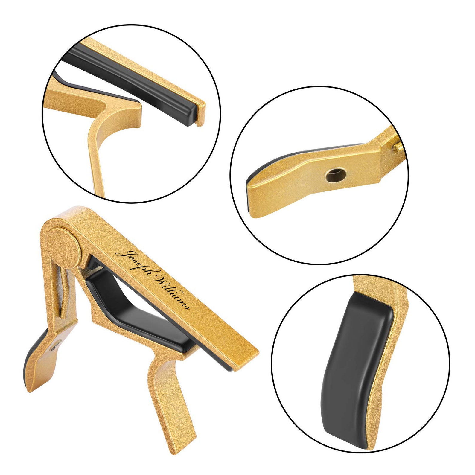 Personalized GUITAR CAPO Custom Engraved Capos Guitarist Gift Etsy