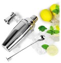 Personalized COCKTAIL SHAKER SET Mixer Drinkware Bar Bartender Barware Home Kitchen Birthday Gift for Him Her Dad Mom 24oz Custom Engraved