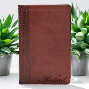 Personalized CSB BIBLE Name Christian Baptism Gift for Him Dad Men Her Mom Catholic Confirmation Communion Wedding Birthday Custom Engraved