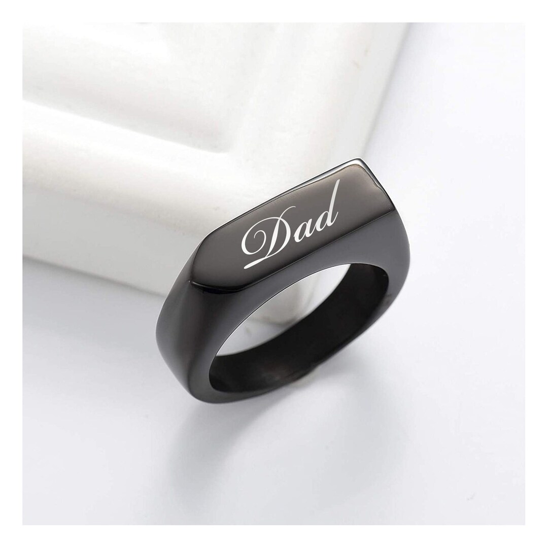 Personalized CREMATION URN RING Ashes Jewelry Rings Keepsake Custom