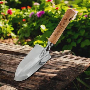 Personalized GARDENING TROWEL SHOVEL Tool Scoop Garden Birthday Gift for Her Mom Women Dad Men Wedding Outdoor Home Custom Mothers Day