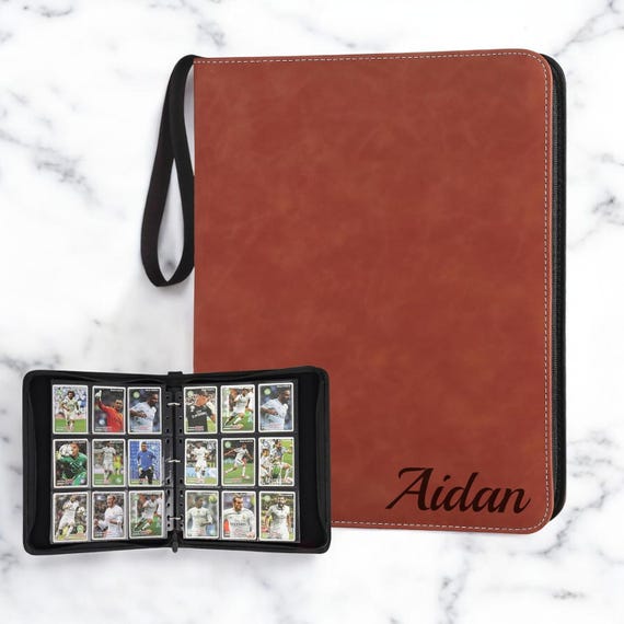 Personalized TRADING CARD Binder TCG Album Holder Sports Card Collector  Organizer Birthday Gift for Him Men Dad Husband Custom Boyfriend - Etsy
