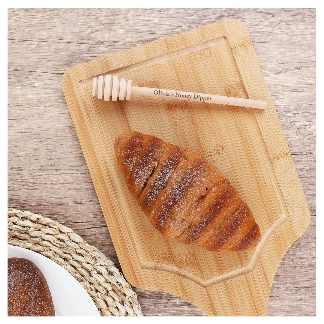 Personalized HONEY DIPPER Mixer Spoon Comb Honeycomb Home Kitchen ...