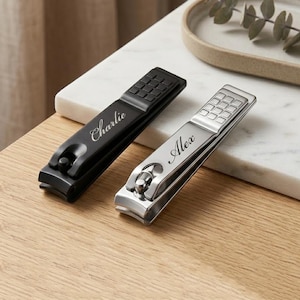 Personalized NAIL CLIPPER Nails Salon Nailclipper Cutter Bridesmaid Birthday Gift for Her Women Mom Gift Wedding Grandma Fathers Day Custom image 1