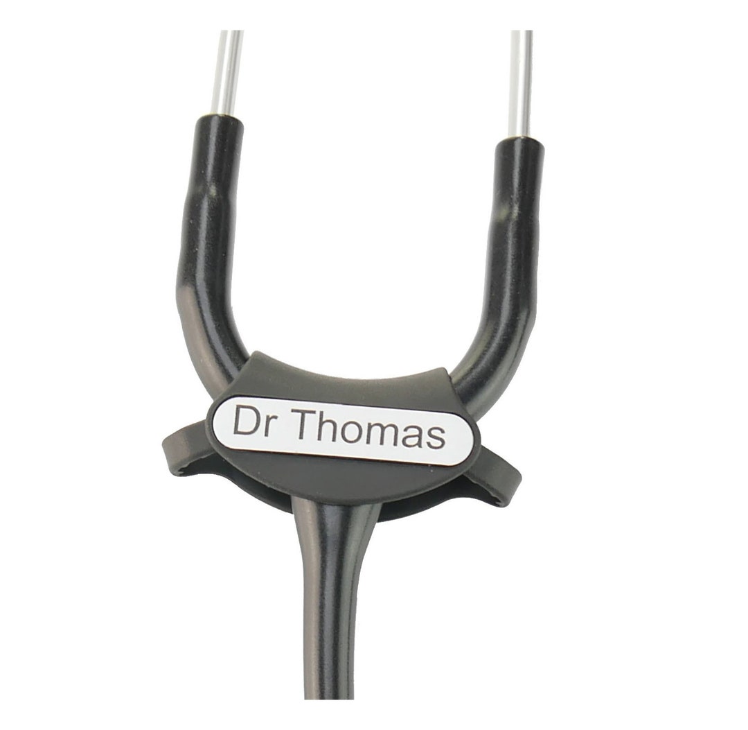 Personalized 3M Littmann Stethoscope Tag ID Badge Custom Engraved