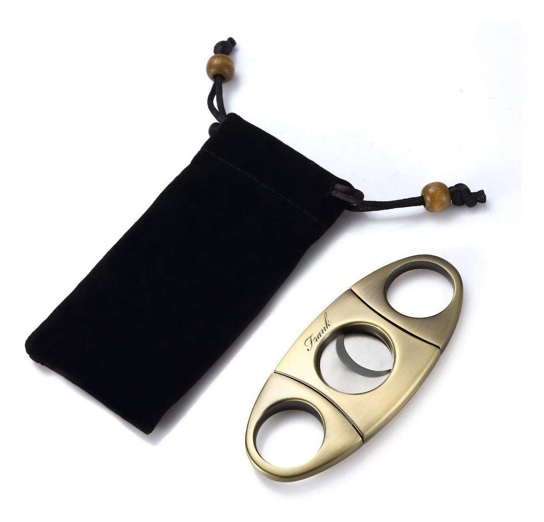 Personalized CIGAR CUTTER Custom Engraved Cigars Valentines Gifts for