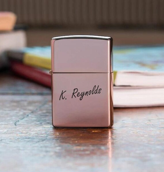 Tobacciana Collectibles Zippo HP Rose Gold Lighter Zippo Lighter