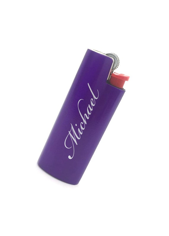Personalized LIGHTER CASE Holder Metal Sheath Lighters Cigar Etsy