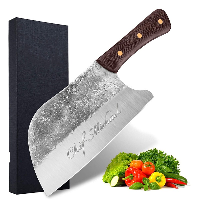 Personalized SERBIAN CHEF KNIFE Custom Engraved Chefs Knive Etsy