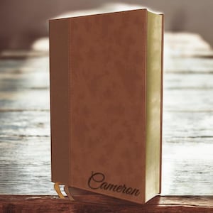 Personalized NIV BIBLE Name Christian Baptism Gift for Dad Men Her Women Catholic Confirmation Communion Wedding Birthday Custom Engraved