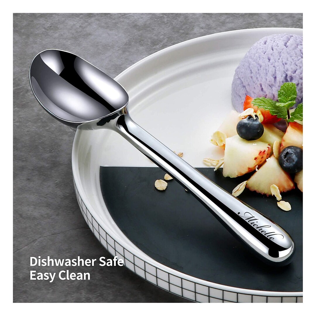 Personalized ICE CREAM SCOOP Custom Engraved Scooper Utensil Etsy