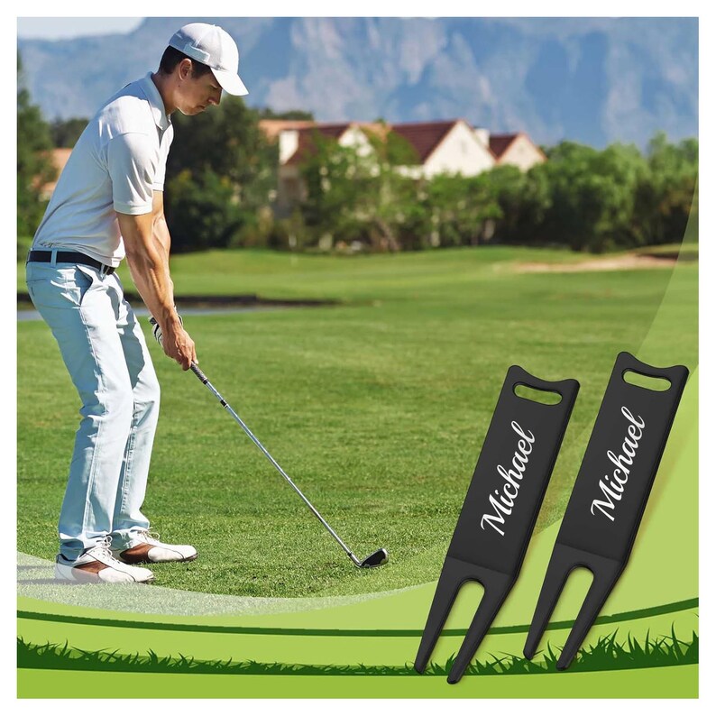 PrecisionMemory Golf Divot Tool and Ball Marker - Thumbnail 5
