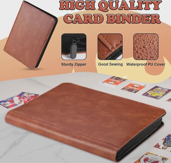 Personalized TRADING CARD Binder TCG Album Holder Sports Card Collector  Organizer Birthday Gift for Him Men Dad Boyfriend Fathers Day Custom - Etsy