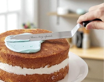 Personalized ICING SPATULA Cake Baking Kitchen Home Birthday Gift for Her Women Mom Bakery Pharmacist Unique Custom Girlfriend Mothers Day