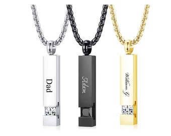 Personalized CREMATION URN NECKLACE 