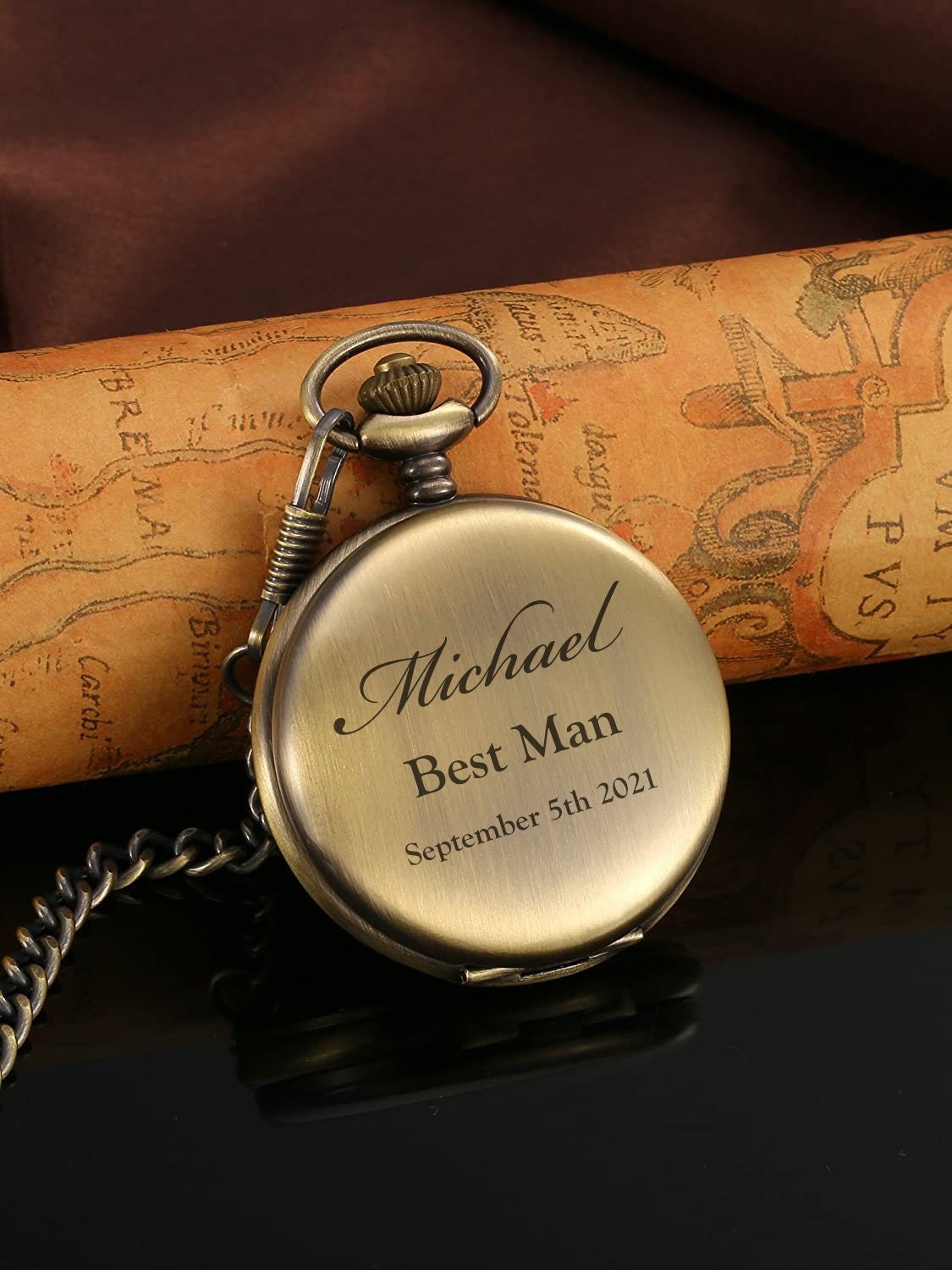 Engraved Pocket Watch Wedding Gift sites.unimi.it