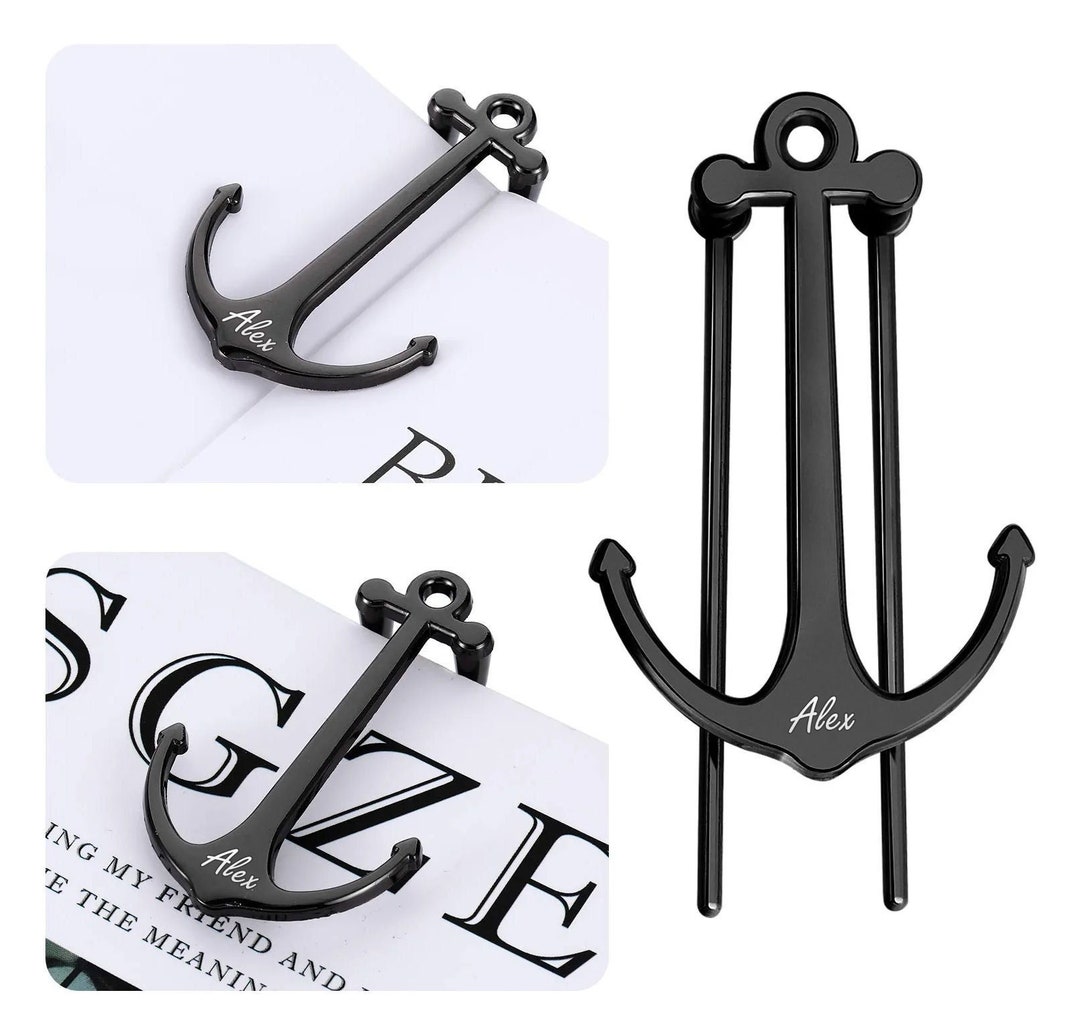 Personalized ANCHOR BOOKMARK Book Marks Teacher Groomsmen Gifts for Dad