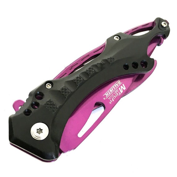 Personalized Purple POCKET KNIFE With Clip Knives Groomsmen