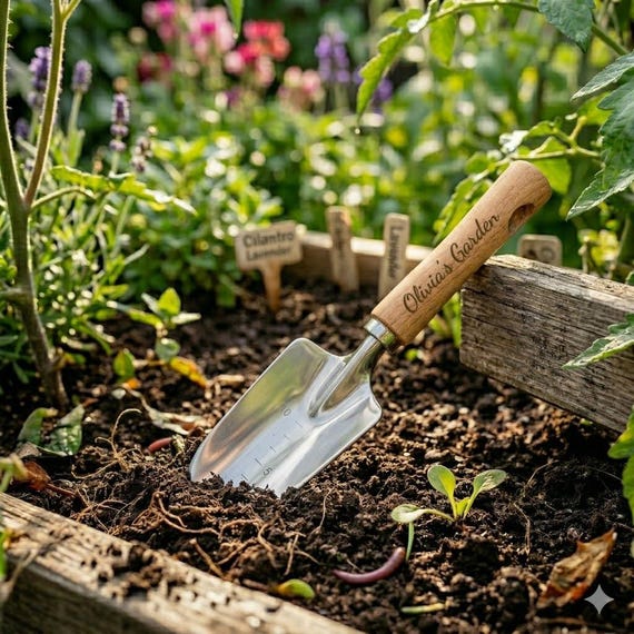 Personalized GARDENING TOOLS SET Garden Flower Home Outdoor