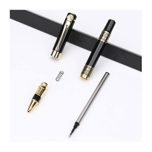 Personalized EXECUTIVE PEN Custom Pens Engraved Groomsmen Gifts for Dad Him Men Boyfriend Teacher Graduation Business Corporate Fathers Day image 9