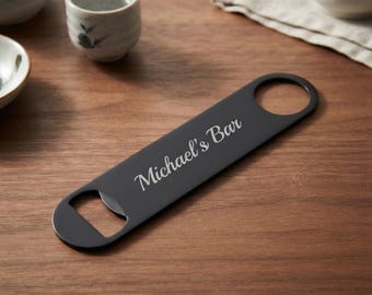 Personalized BOTTLE OPENER Beer Bar KItchen Restaurant Chef Birthday Gift for Him Her Men Women Mom Dad Wedding Favors Party Custom Engraved