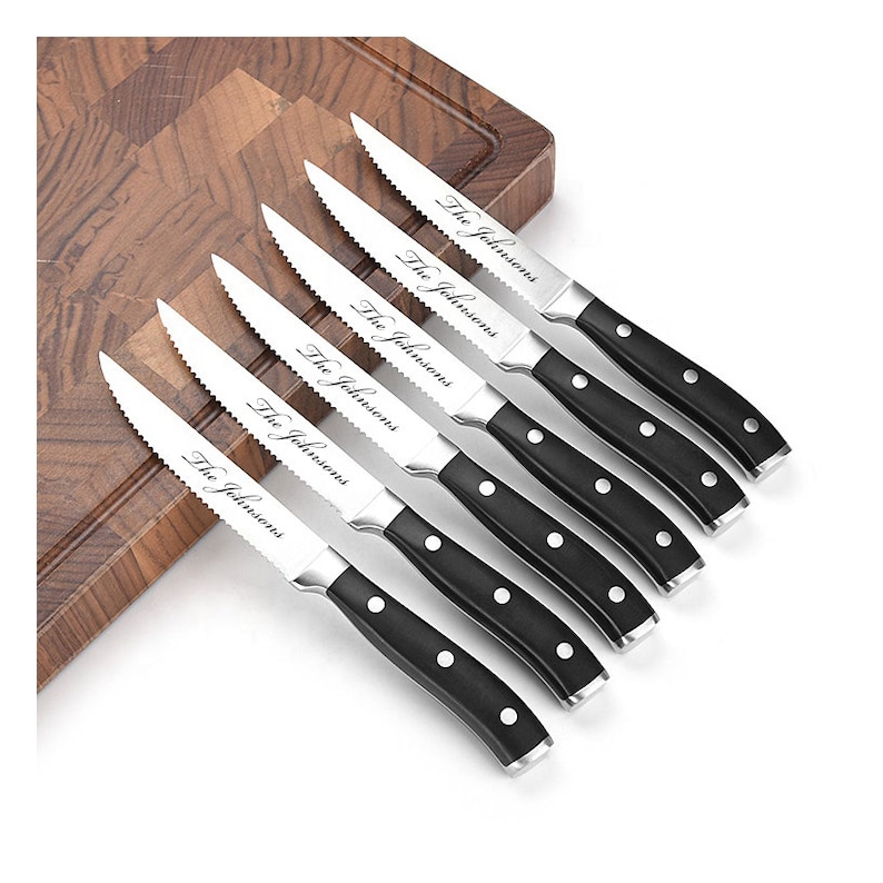 Personalized STEAK KNIFE Knives Dinner Dinnerware Utensil Home Etsy