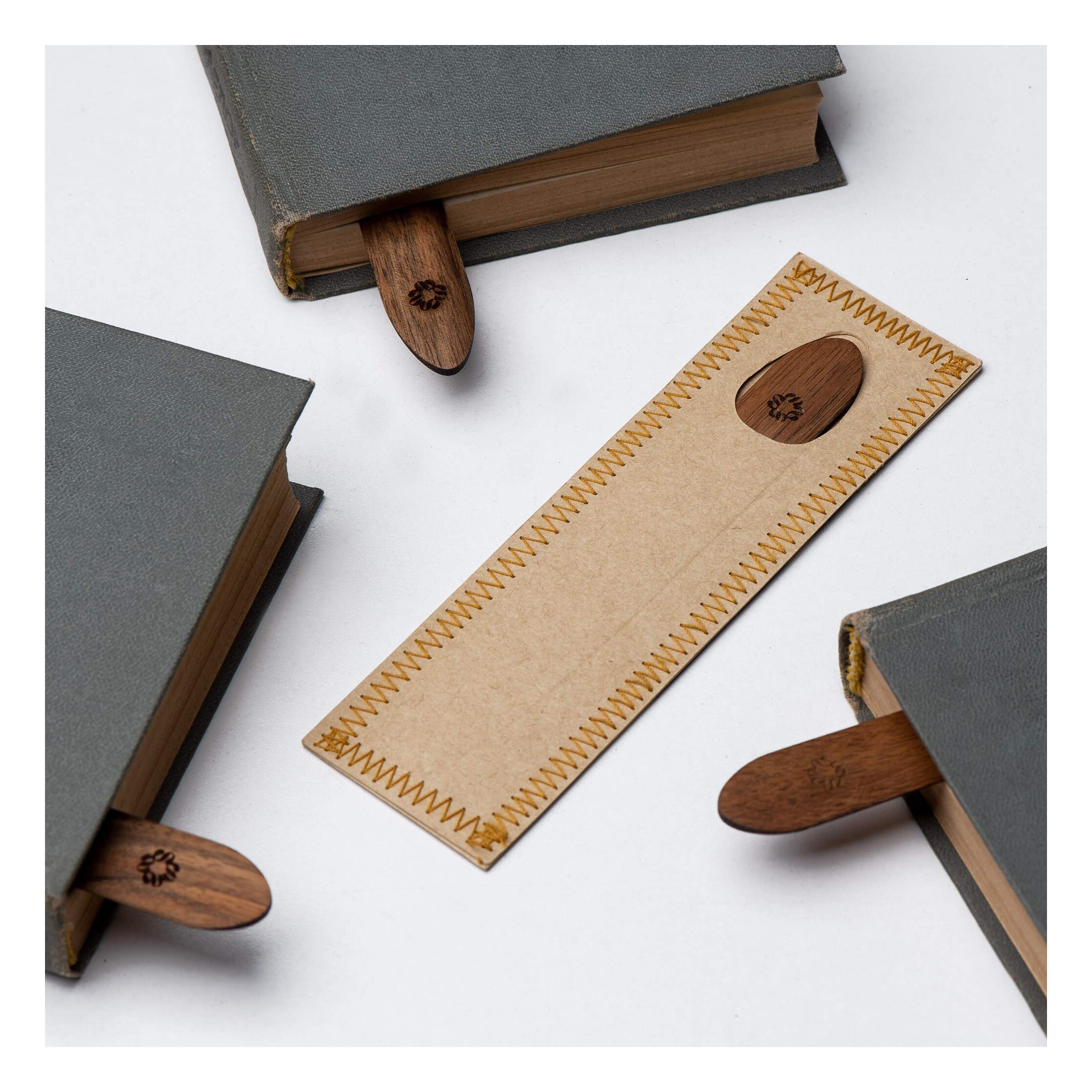 Personalized Bookmark Letter Opener Book Mark Wood Wooden Etsy