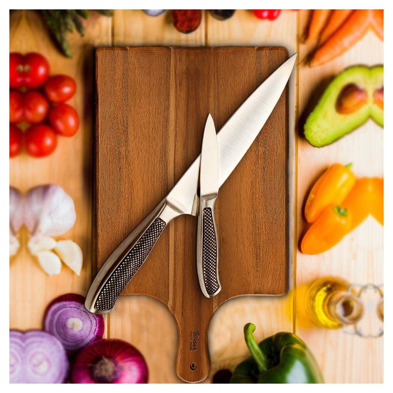 Personalized CHEF KNIFE SET Chefs Knives Cooking Kitchen Gifts Etsy