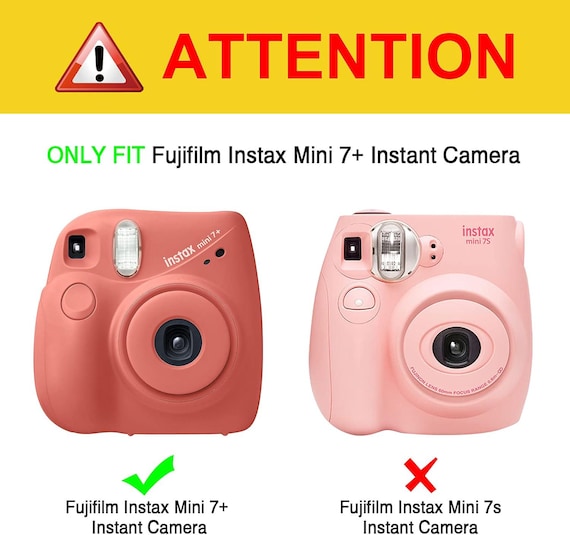 Personalized Fujifilm Instax Mini 7+ Camera Case Bag Cover Leather