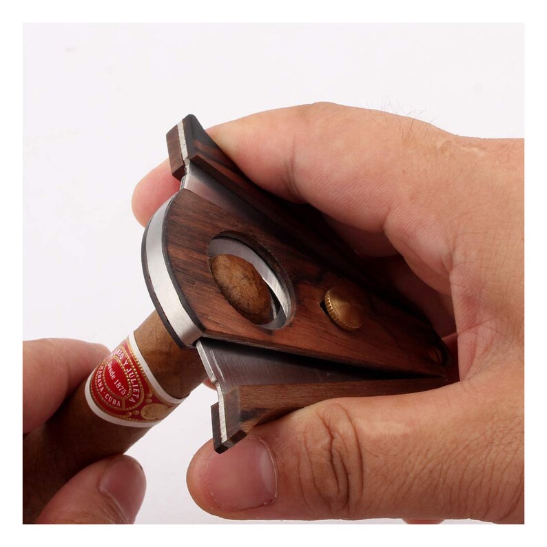 Personalized CIGAR CUTTER Wood Custom Cigars Cutters Gifts for Etsy
