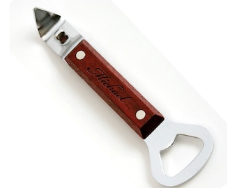 Beer Shotgun Tool Custom Engraving Bottle Opener Keychain Party