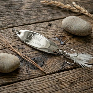 custom made silverware fishing lures Reel in Patriotism American Flag Lure 🇺🇸 Personalized Fishing Lure – Perfect Gift for Fishing Enthusiasts & Proud Patriots since fish can’t decide which end to smack SPOONS – Giro Custom Lures