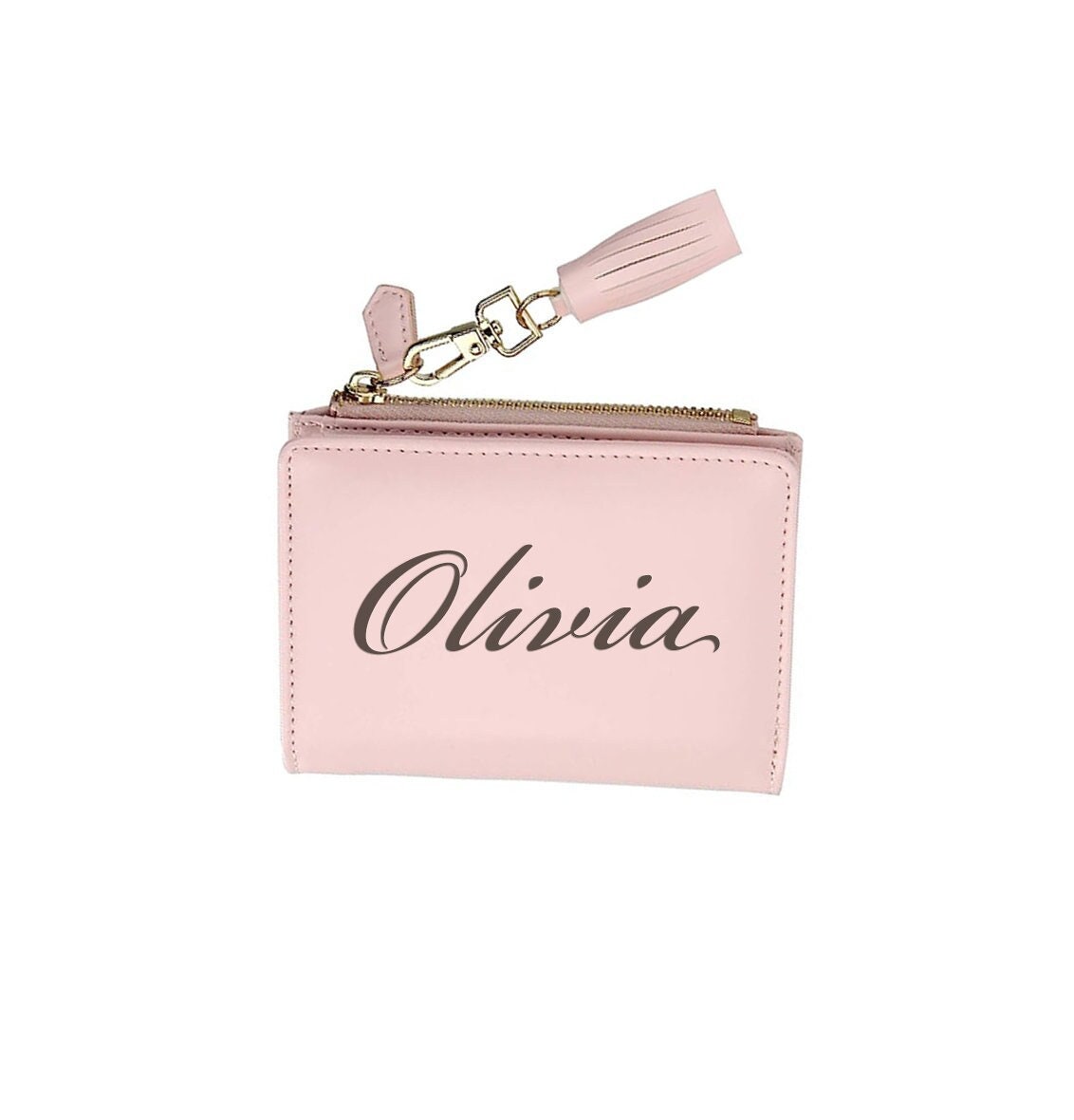 Olivia Compact Wallet - Black